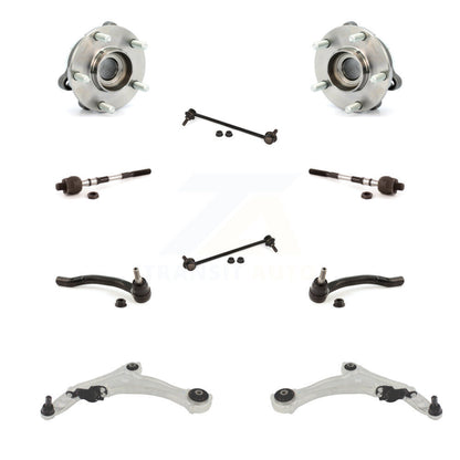 Kit de biellette de direction et de liaison intérieure extérieure de bras inférieur de roulement avant (10 pièces) pour Nissan Maxima