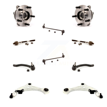 Kit de biellette de direction intérieure et extérieure, bras de commande inférieur, roulement avant, pour Nissan Muran