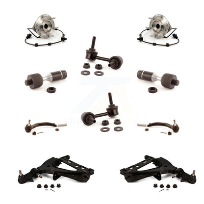 Kit de liaison de biellette de direction intérieure et extérieure de bras inférieur de roulement avant (10 pièces) pour GMC Chevrolet X