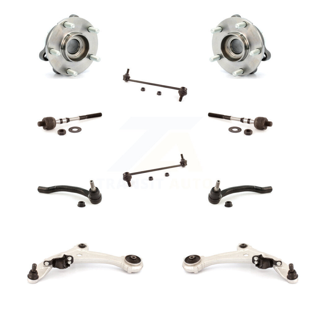 Kit de biellette de direction intérieure et extérieure, bras de commande inférieur, roulement avant, pour Nissan Altim