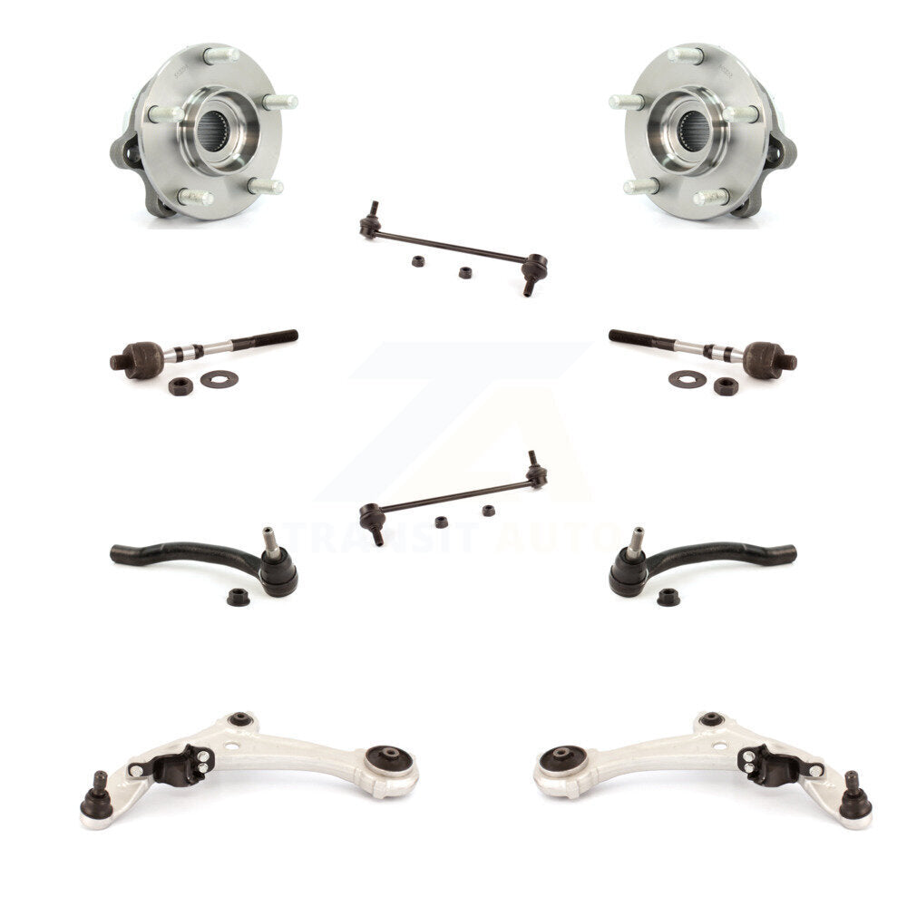 Kit de biellette de direction intérieure et extérieure, bras de commande inférieur, roulement avant, pour Nissan Altim