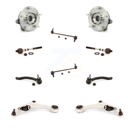 Kit de biellette de direction intérieure et extérieure, bras de commande inférieur, roulement avant, pour Nissan Altim