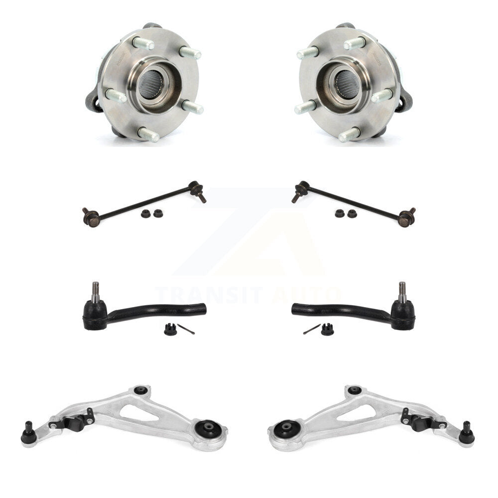 Kit de liaison de biellette de direction extérieure, bras inférieur de roulement avant (8 pièces) pour Nissan Pathfinder QX60