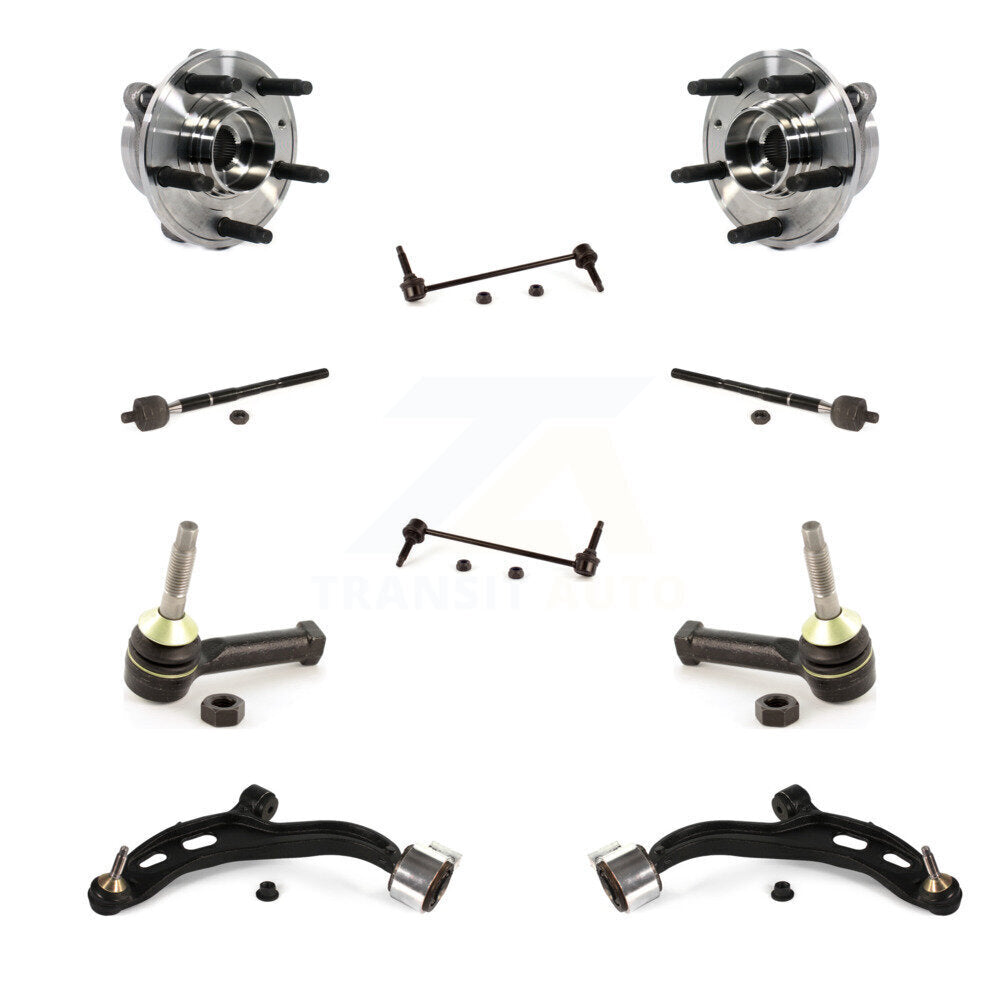 Kit de liaison de biellette de direction intérieure et extérieure, bras de commande inférieur, roulement avant, pour Ford Taurus SH