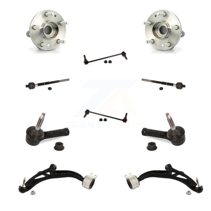 Kit de biellette de direction et de liaison intérieure extérieure de bras inférieur de roulement avant (10 pièces) pour Ford Explorer