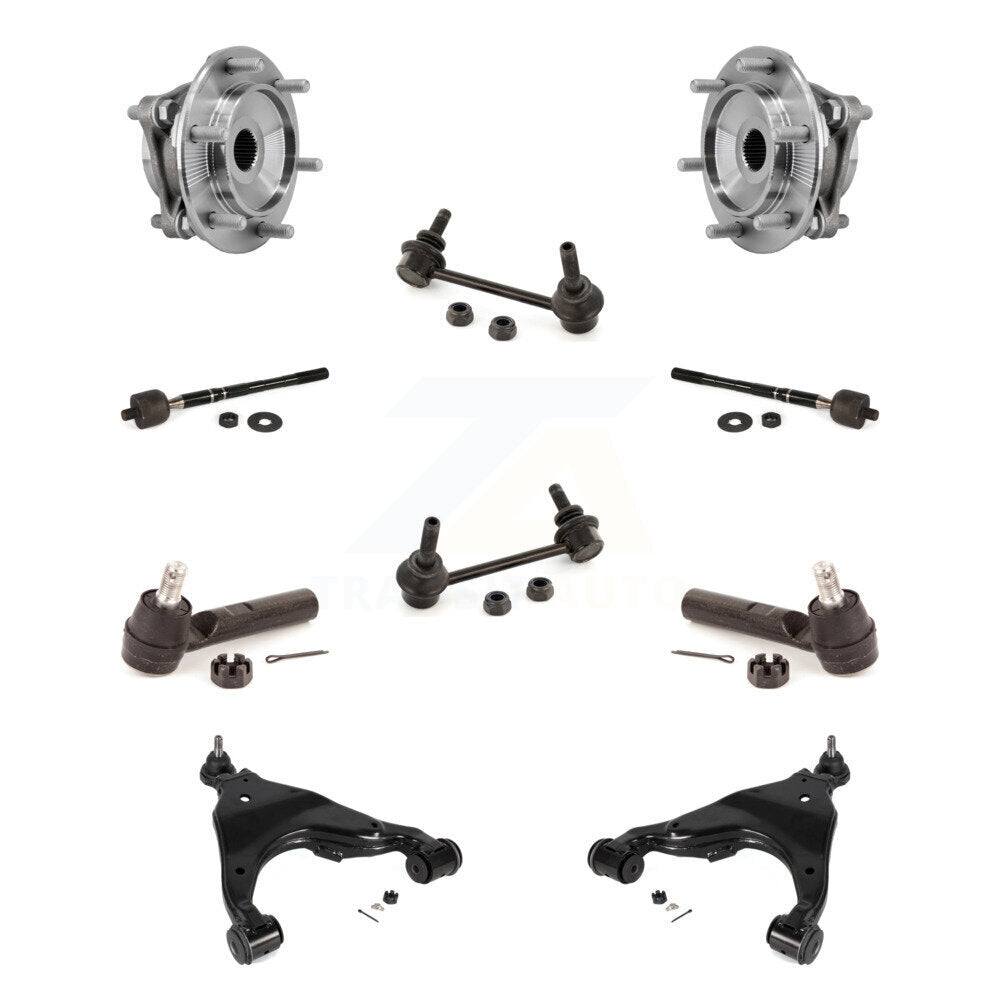 Kit de biellette de direction intérieure et extérieure, bras de commande inférieur, roulement avant, pour Toyota Tacom