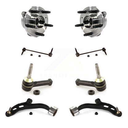 Kit de liaison de biellette de direction extérieure, bras de commande inférieur, roulement avant (8 pièces) pour Ford Taurus SH