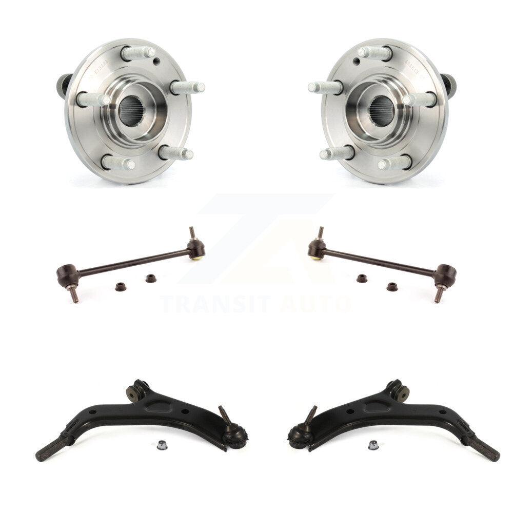 Kit de bras de commande inférieur et de liaison de roulement avant (6 pièces) pour Ford Taurus X Mercury Sabl