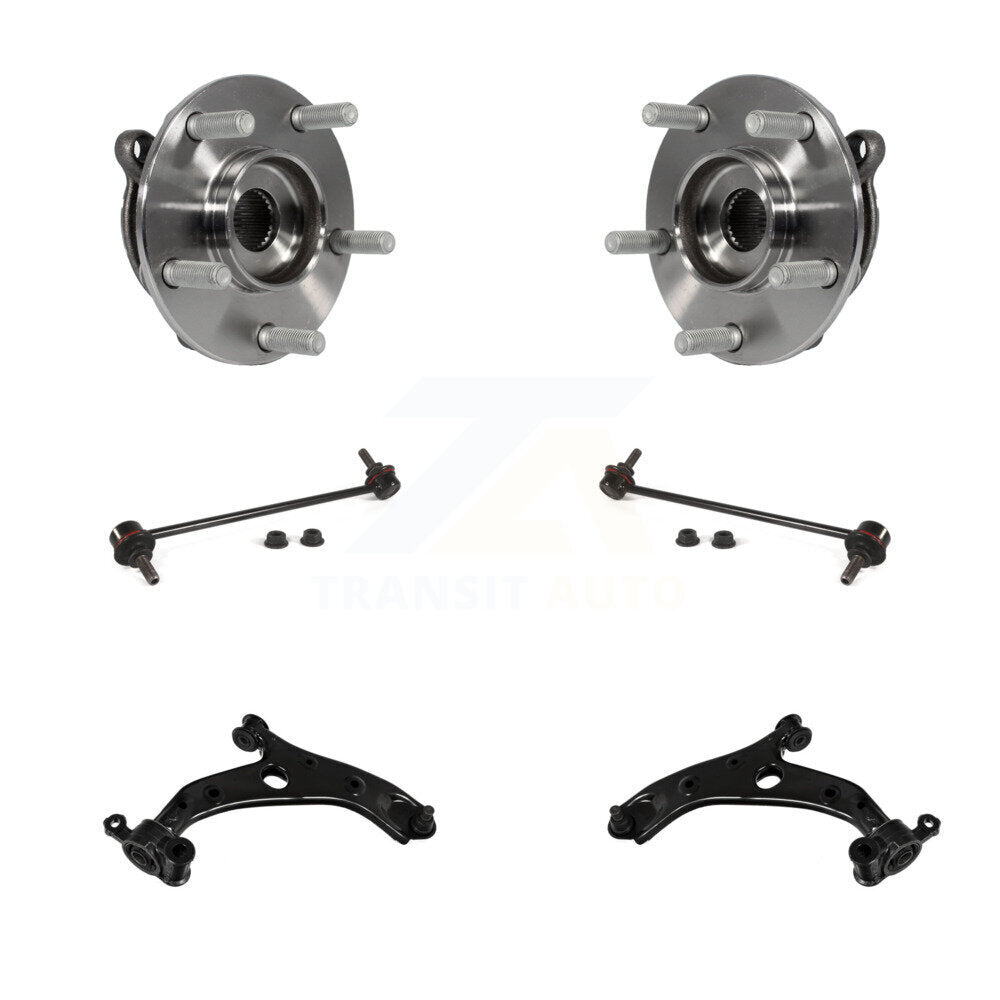 Bras de commande inférieur à roulement avant avec Kit de liaison à rotule (6 pièces) pour Mazda 3 Spor