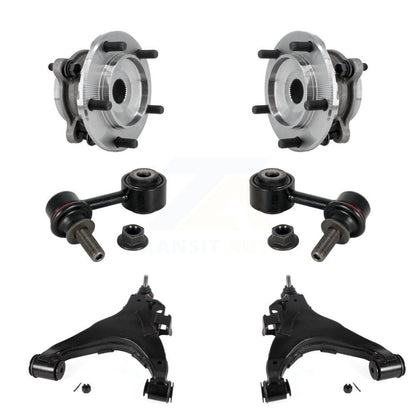 Kit de liaison de bras de commande inférieur, roulement de moyeu avant (6 pièces) pour Toyota Tundra Sequoia 4W