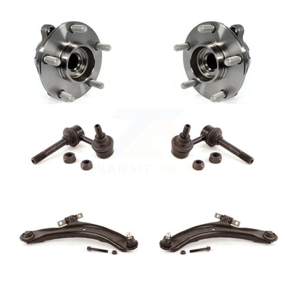 Kit de liaison de bras de commande inférieur, roulement de moyeu avant (6 pièces) pour Nissan 370Z Base/Touring