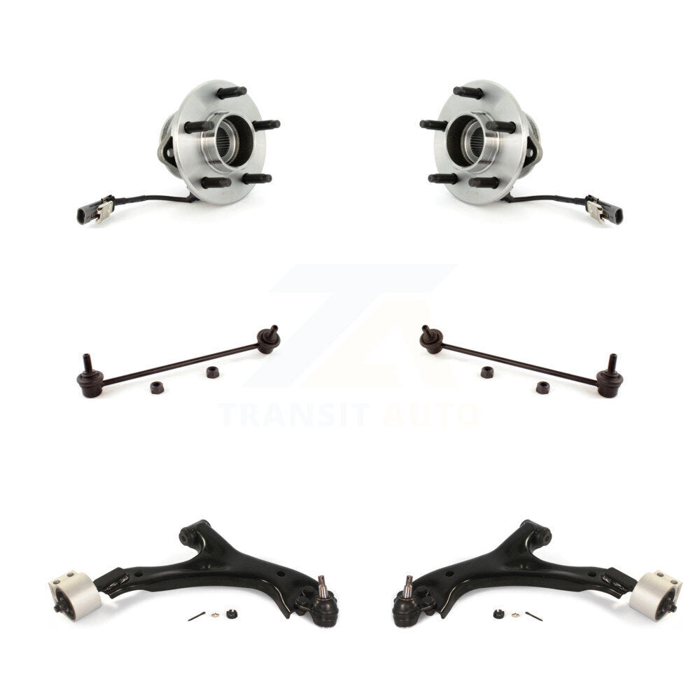 Kit de liaison de bras de commande inférieur, roulement avant (6 pièces) pour Saturn Vue Chevrolet Equinox