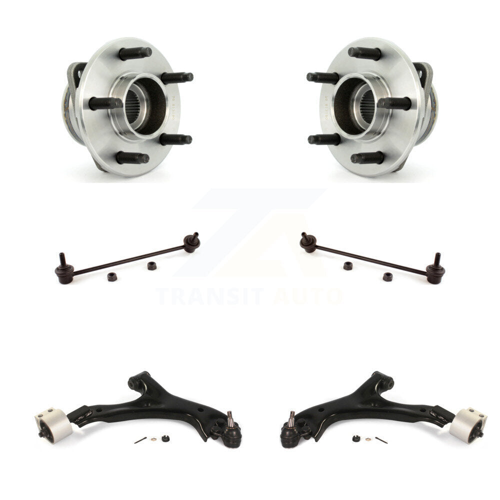 Kit de bras de commande inférieur et de liaison de roulement avant (6 pièces) pour Saturn Vue Pontiac Torrent