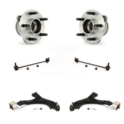 Kit de bras de commande inférieur et de liaison de roulement avant (6 pièces) pour Saturn Vue Pontiac Torrent