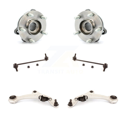 Kit de liaison de bras de commande inférieur de roulement avant (6 pièces) pour Nissan Altima 2007-2012 3,5l