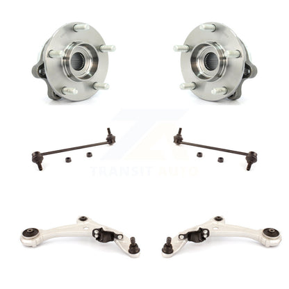 Kit de liaison de bras de commande inférieur de roulement avant (6 pièces) pour Nissan Altima 2007-2012 2,5l
