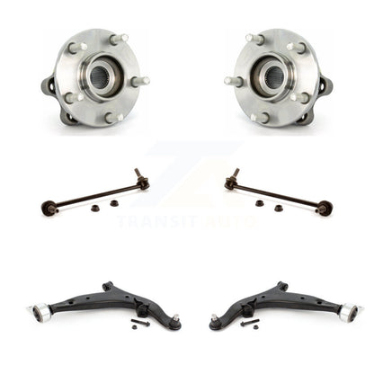 Kit de bras de commande inférieur et de liaison de roulement de moyeu avant (6 pièces) pour Nissan Quest 2004 – 2009