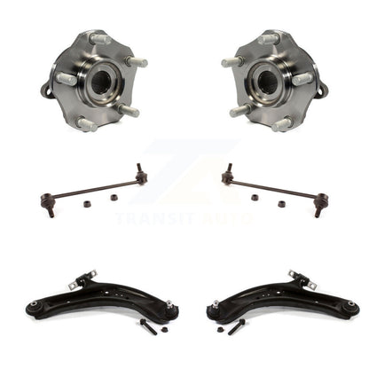 Kit de bras de commande inférieur et de liaison de roulement avant (6 pièces) pour Nissan Rogue Sport Qashqai