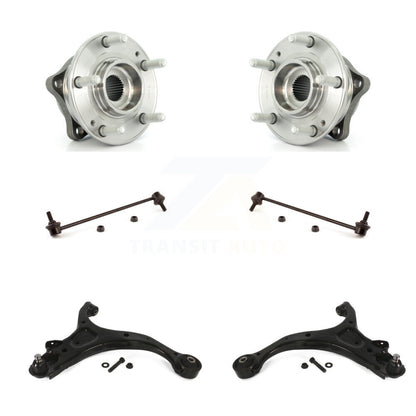 Kit de liaison de bras de commande inférieur, roulement avant (6 pièces) pour Hyundai Santa Fe Kia Sorento