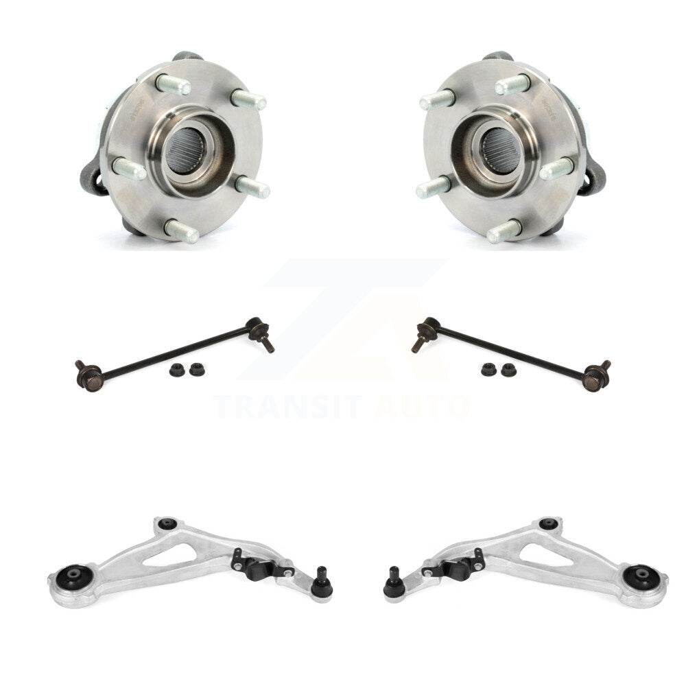 Kit de bras de commande inférieur et de liaison de roulement avant (6 pièces) pour Nissan Pathfinder INFINITI