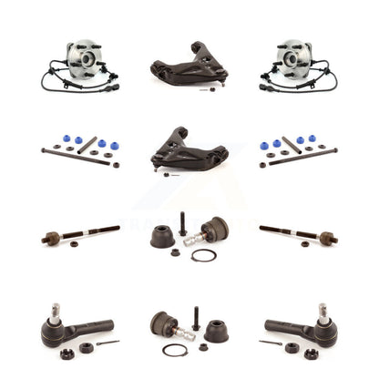 Kit de biellette de direction et de liaison intérieure extérieure de rotule supérieure de bras inférieur avant (12 pièces) pour Ford