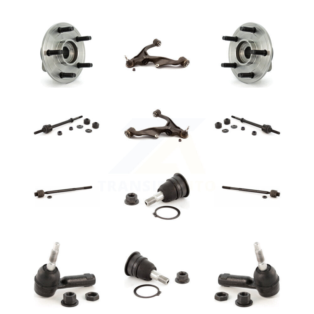 Kit de liaison de biellette de direction intérieure et extérieure, bras inférieur avant, rotule supérieure, pour Dodge Ram 150