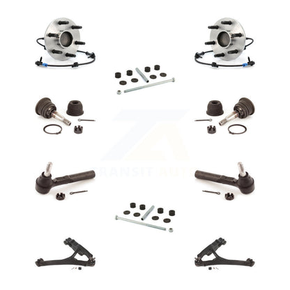 Kit de biellette de direction et de liaison extérieure, bras inférieur, rotule supérieure, roulement avant (10 pièces) pour GM