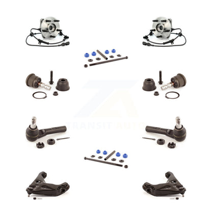 Kit de liaison de biellette de direction extérieure, roulement avant, bras inférieur, rotule supérieure, pour Ford (10 pièces)