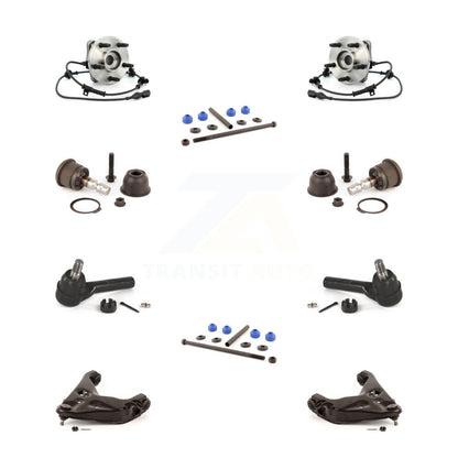 Kit de liaison de biellette de direction extérieure, roulement avant, bras de commande inférieur, rotule supérieure, pour