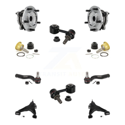 Kit de liaison de biellette de direction extérieure, roulement avant, bras de commande inférieur, rotule supérieure, pour 4WD