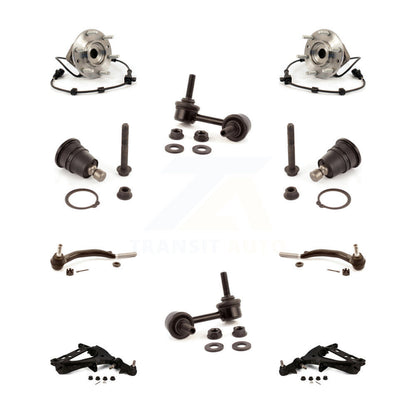 Kit de biellette de direction et de liaison extérieure, bras inférieur, rotule supérieure, roulement avant (10 pièces) pour GM