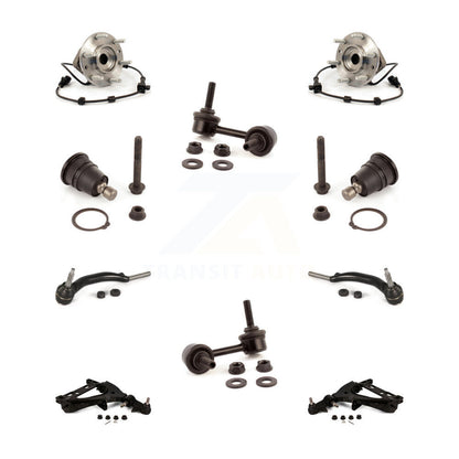 Kit de biellette de direction et de liaison extérieure, bras inférieur, rotule supérieure, roulement avant (10 pièces) pour GM