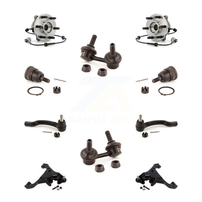 Kit de liaison de biellette de direction extérieure, roulement avant, bras de commande inférieur, rotule supérieure, pour 4WD