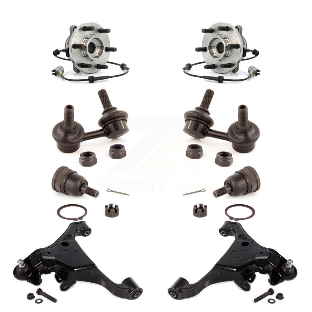 Kit de liaison de biellette de direction extérieure, roulement avant, bras de commande inférieur, rotule supérieure, pour 4WD
