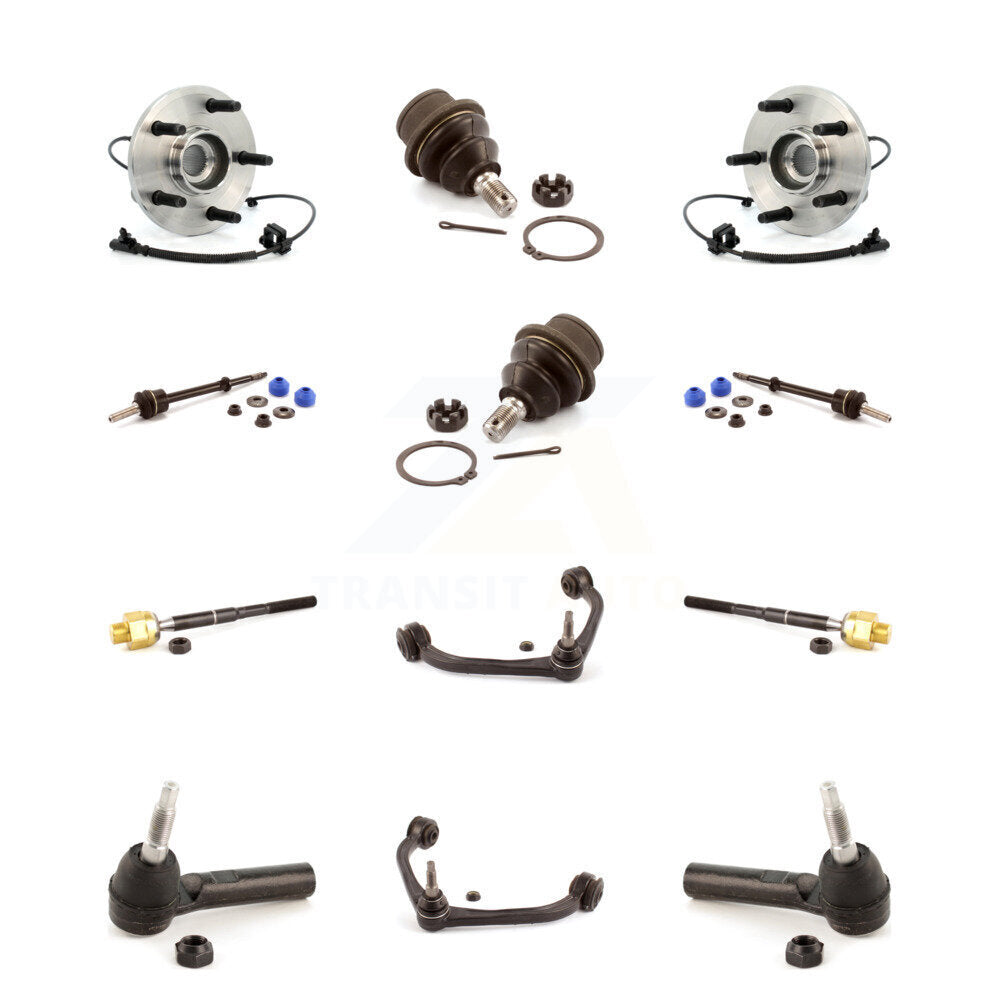 Kit de liaison de biellette de direction intérieure et extérieure de rotule inférieure de bras supérieur avant (12 pièces) pour Dakota