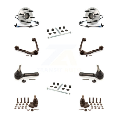 Kit de biellette de direction et de liaison extérieure, bras supérieur, rotule inférieure, roulement avant (10 pièces) pour GM
