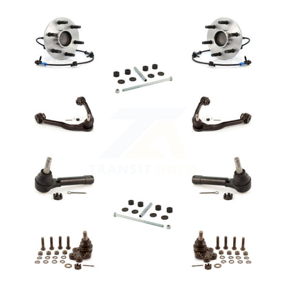 Kit de biellette de direction et de liaison extérieure, bras supérieur, rotule inférieure, roulement avant (10 pièces) pour GM