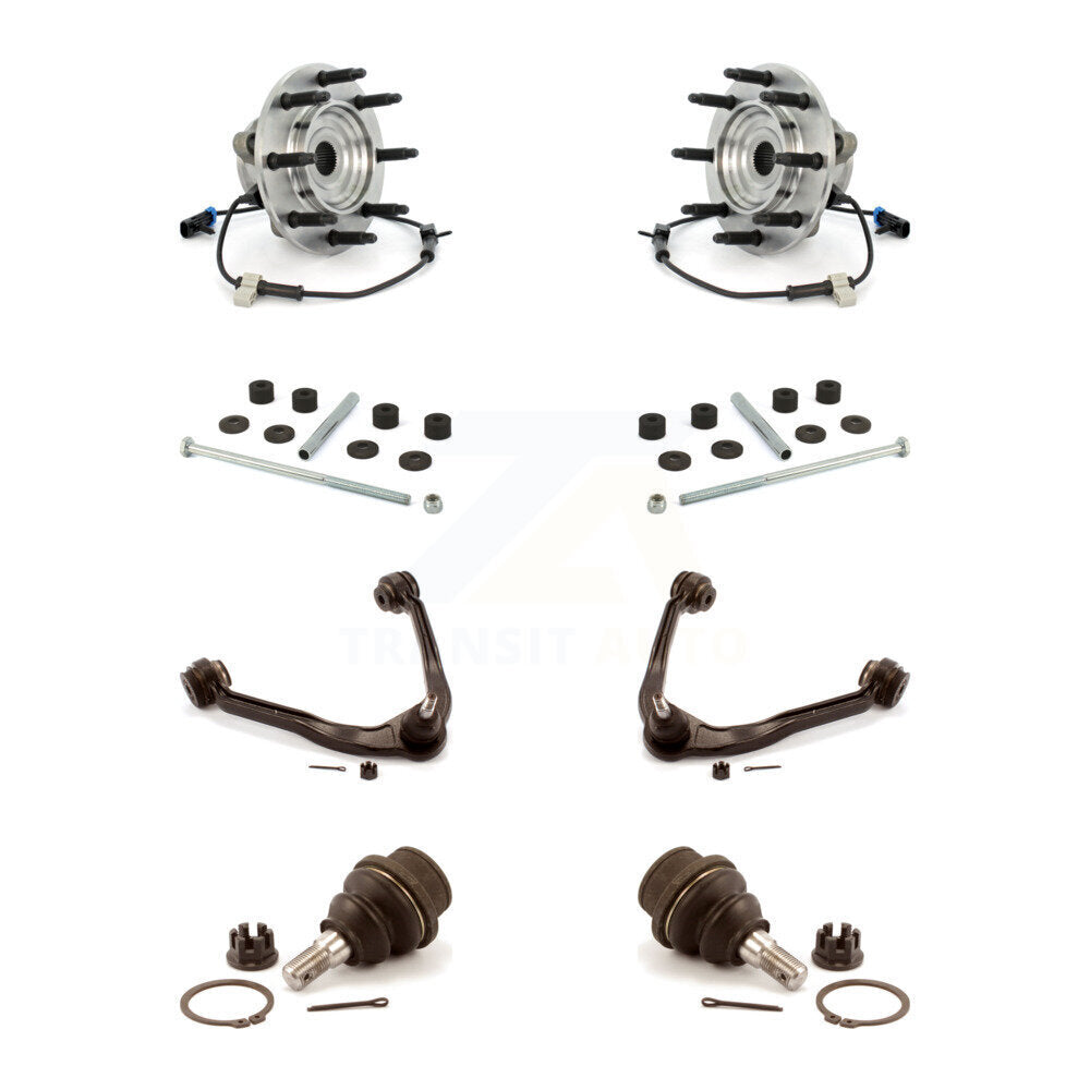 Kit de liaison de bras de commande supérieur, roulement avant, Joint à rotule inférieur, pour Chevrolet 1500 GM