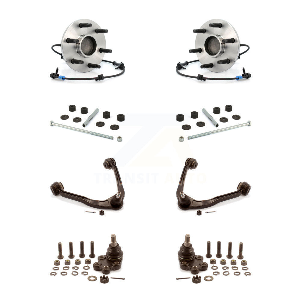 Kit de liaison de bras de commande supérieur, roulement avant, Joint à rotule inférieur, pour Chevrolet 1500 GM