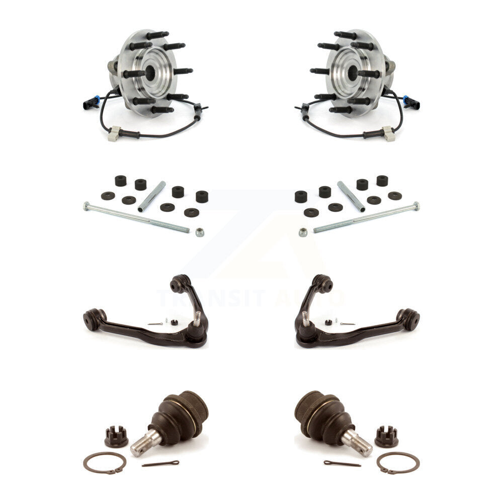 Kit de liaison de bras de commande supérieur, roulement avant, Joint à rotule inférieur, pour Chevrolet 1500 GM