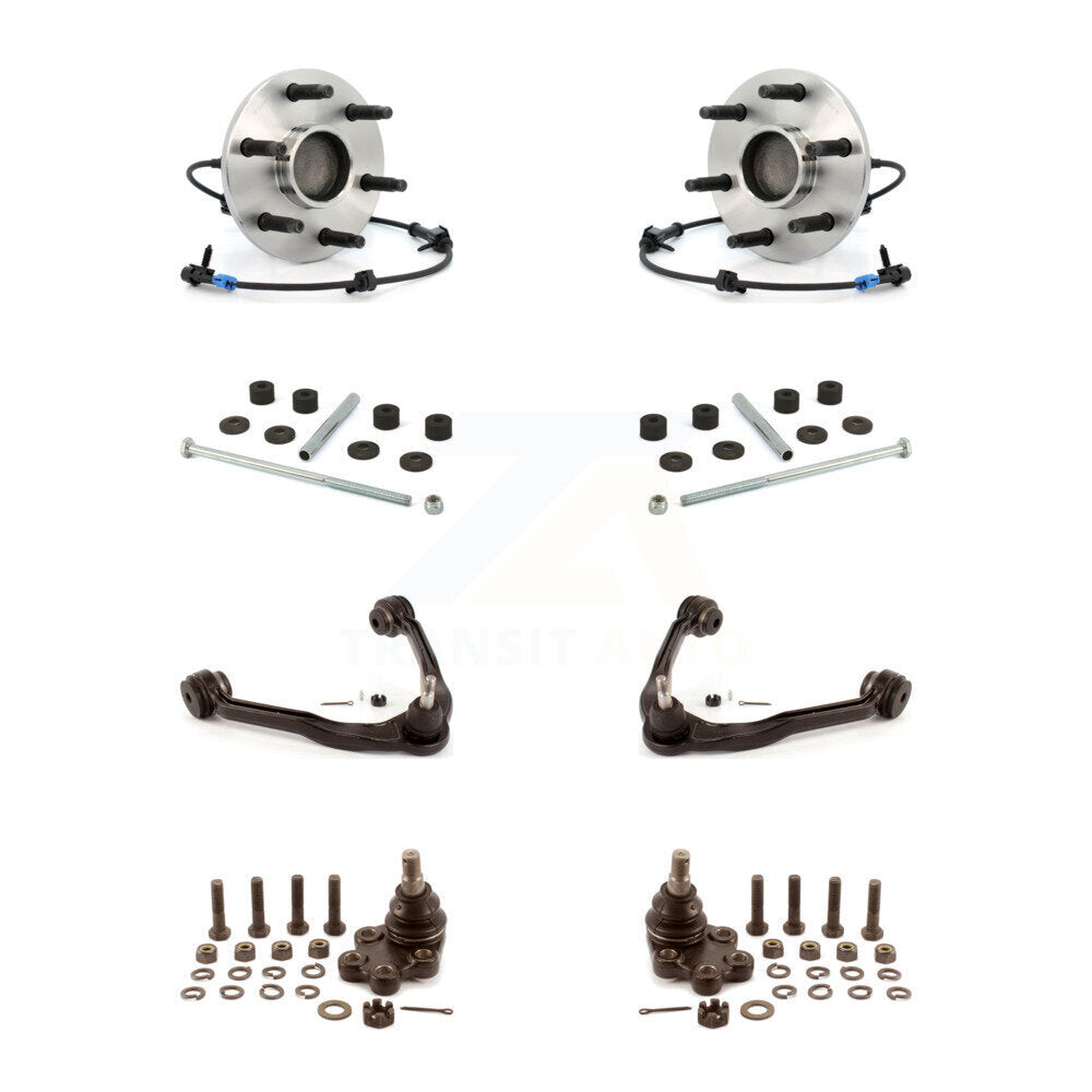 Kit de liaison de bras de commande supérieur, roulement avant, Joint à rotule inférieur, pour Chevrolet 1500 GM