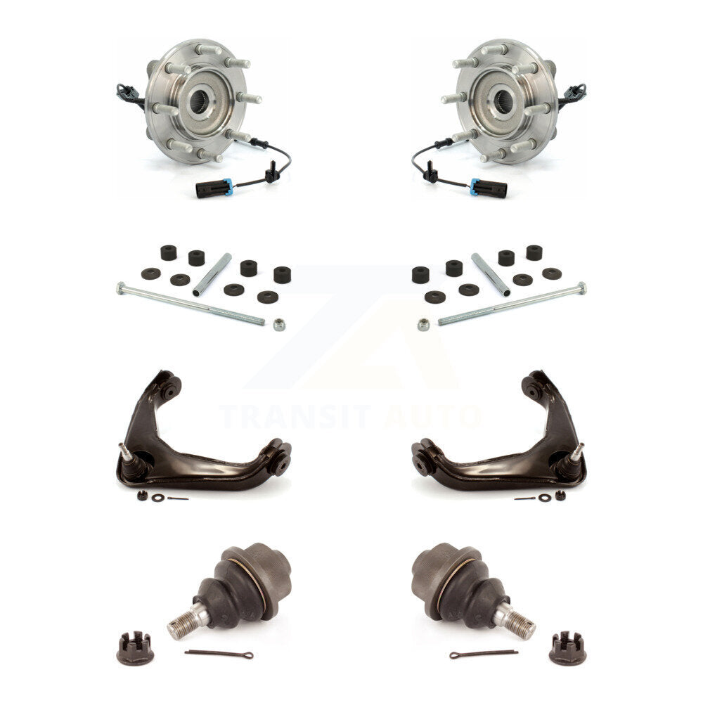 Kit de liaison de bras de commande supérieur, roulement avant, rotule inférieure, pour GMC Sierra 3500 H