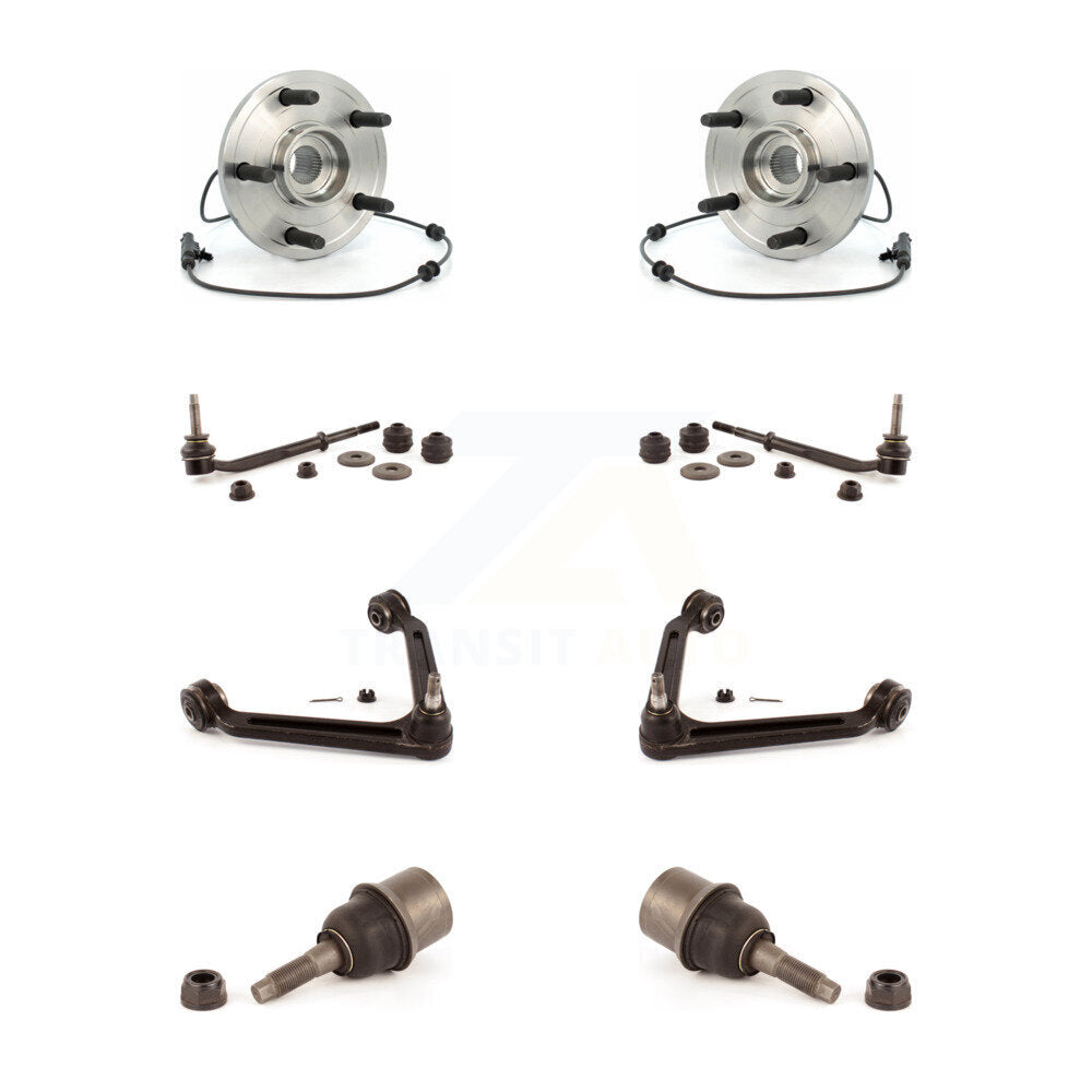 Kit de bras supérieur et de liaison à rotule inférieure, roulement avant, pour Dodge Durango 2004 – 2005
