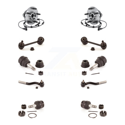 Kit de biellette de direction et de liaison extérieure, roulement avant supérieur et inférieur, pour Jeep Wrangler