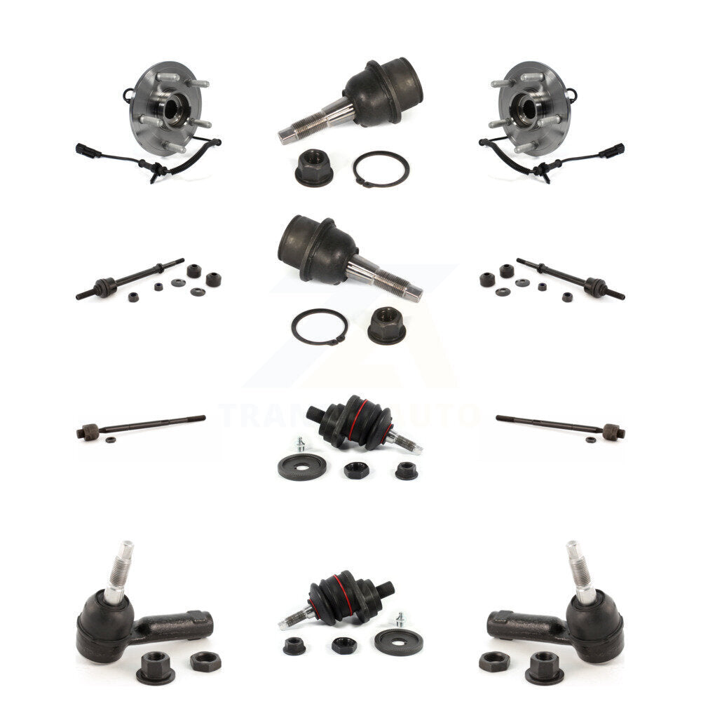 Kit de biellette de direction intérieure et extérieure, roulement avant, joint à rotule supérieur et inférieur, pour Ram 150