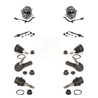 Kit de liaison de biellette de direction extérieure, roulement avant supérieur et inférieur, Joint à rotule extérieur (10 pièces) pour Ram 1500