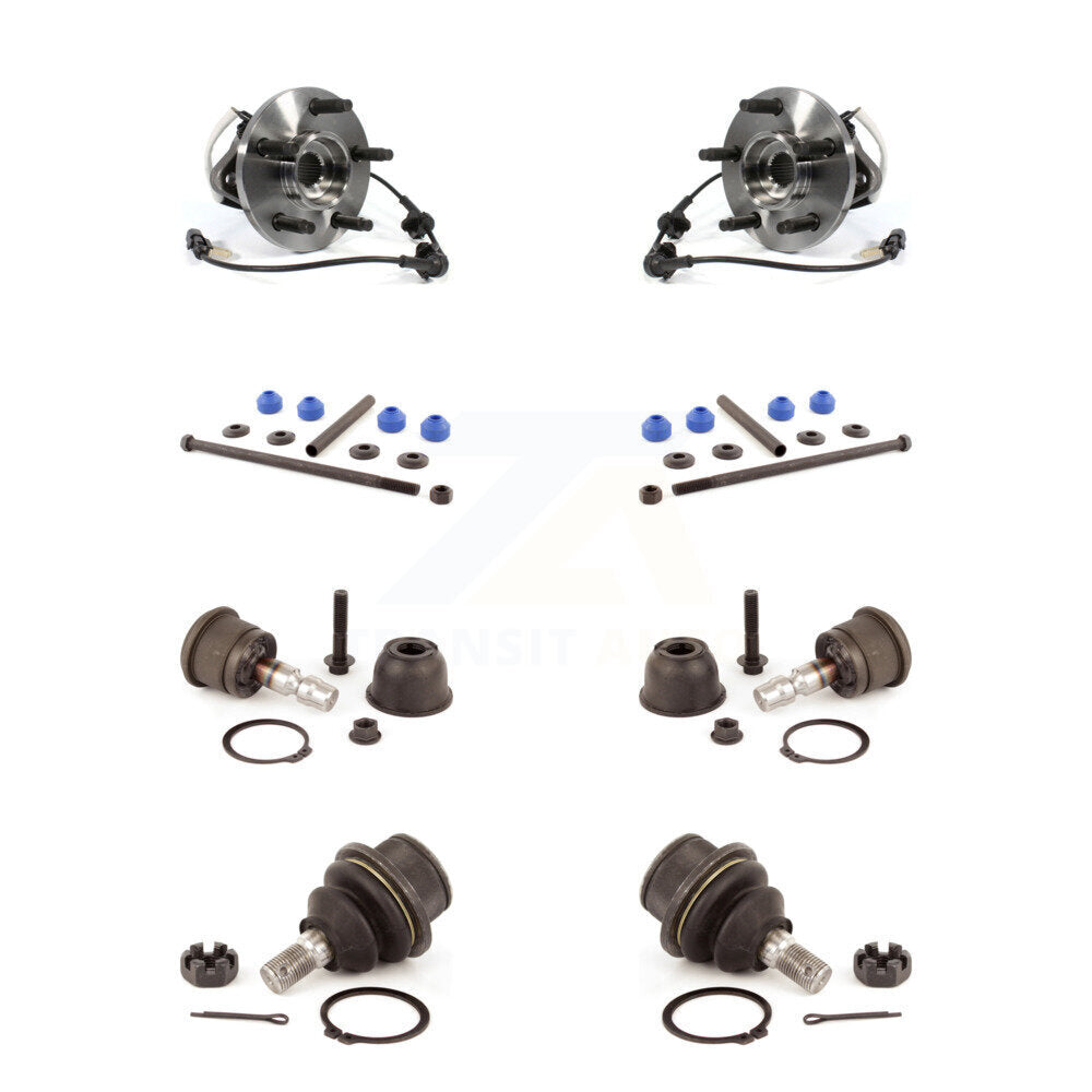 Kit de joint à rotule et de liaison supérieur et inférieur, roulement de moyeu avant, pour Ford Ranger Mazda B4000