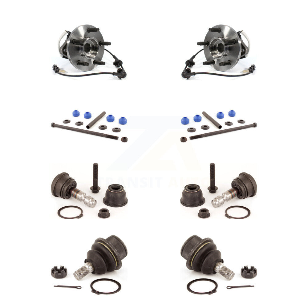 Kit de joint à rotule et de liaison supérieur et inférieur, roulement de moyeu avant, pour Ford Ranger Mazda B4000