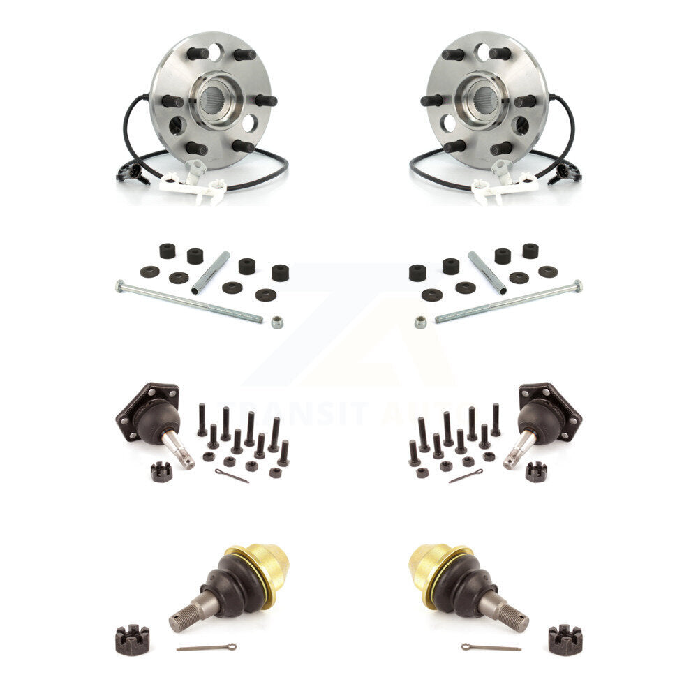 Kit de rotule et de liaison supérieure et inférieure, roulement avant, pour GMC Yukon Cadillac Escalade
