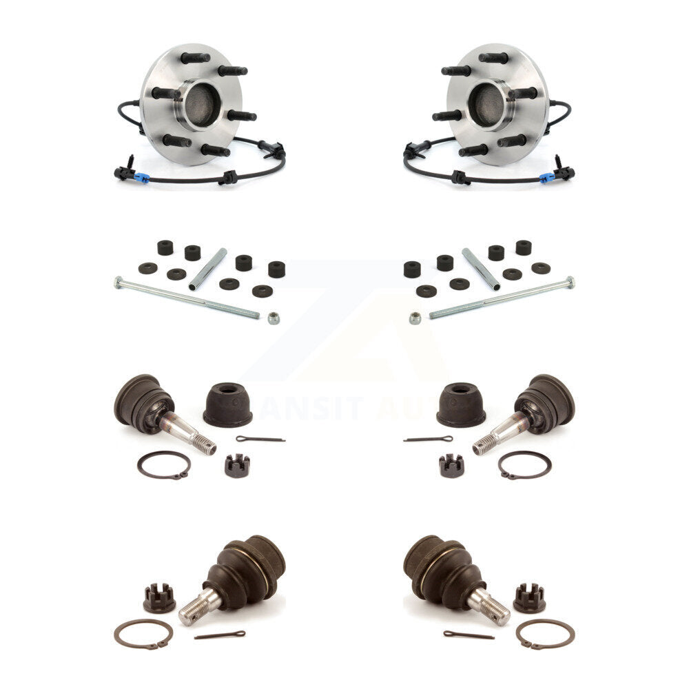 Kit de rotule et de liaison supérieure et inférieure, roulement avant, pour Chevrolet GMC Silverado 150